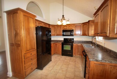 Custom cabinets and all appliances included in your chef's kitchen