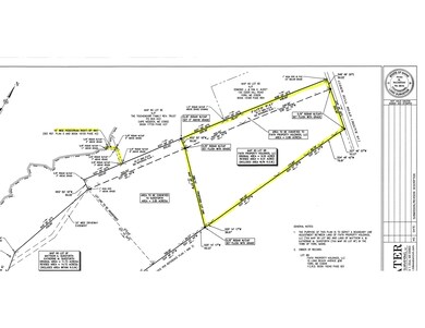 Survey area highlighted & River ROW