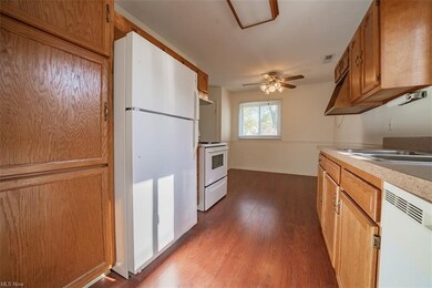 Kitchen looking towards dining area