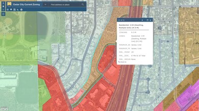 Cedar City Current Zoning R-3-M