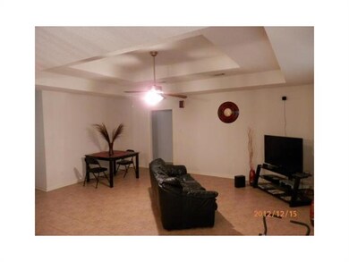 Living Room. ceramic tiled floors, vaulted ceiling