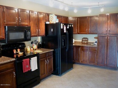 Capistrano Kitchen looking to back door
