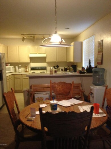 Dining room and kitchen view
