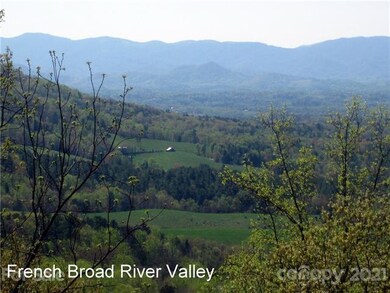 View of the valley in the spring