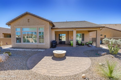 Rear Patio and Fire Pit