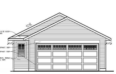 CCTC Poppy Garage with Storage Area