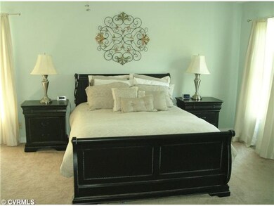 Master Bedroom - Large master suite with new carpe