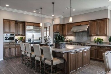 Photo of merchandised model kitchen