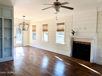 Living and dining rooms