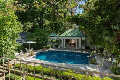 View of Pool From Upper Balcony