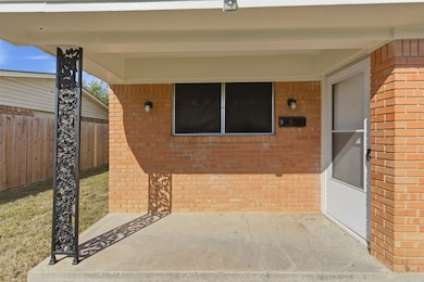 Front porch with mail delivered to the door!