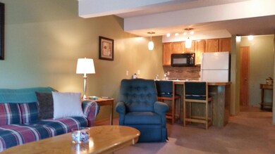 Living area  Kitchen