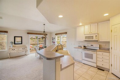 Kitchen opens to great room
