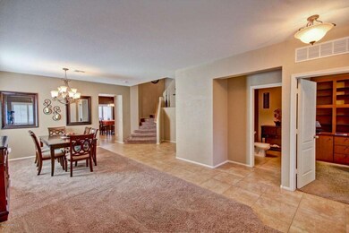 Diningroom, Powder Room and Office