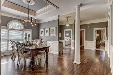 Absolutely gorgeous real hardwood floors.
