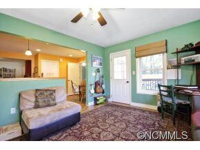 Living Room Opens to Kitchen