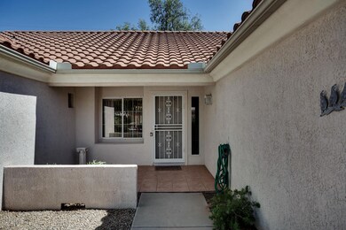 walkway to front door