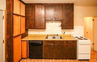 Kitchen in garage apartment