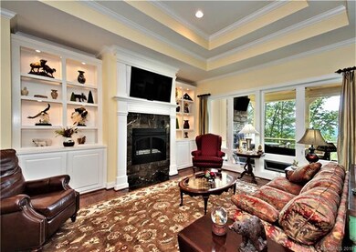 Great Room with screen porch behind
