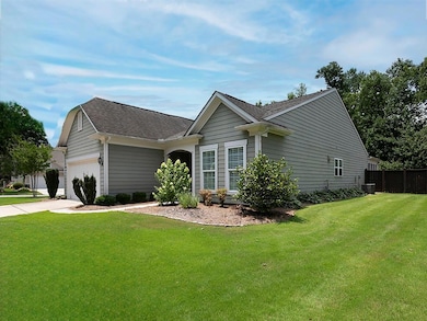 Front side view of home