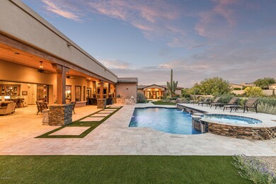 View from Putting Green to Guest House