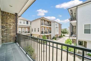 2nd floor balcony perfect for morning coffee and e