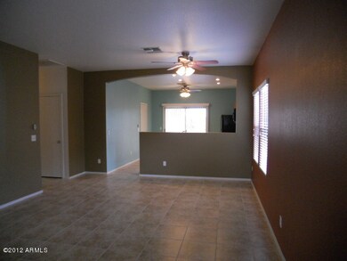 Great room facing kitchen