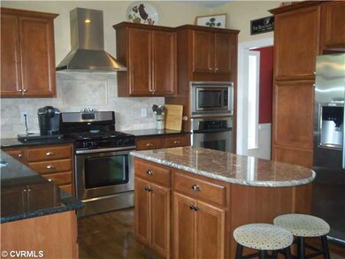 Kitchen - Exotic Granite Island, Granite Counterto