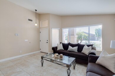 Entry and front room