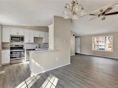 Open concept main level all with new LVP flooring!