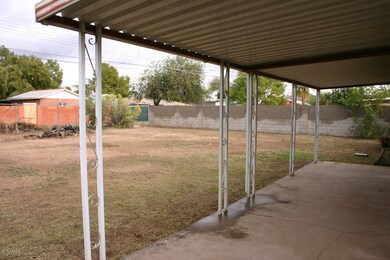 Patio out to the yard