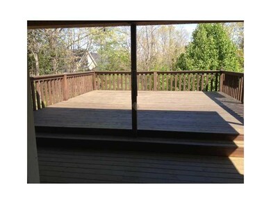 Patio/Deck. HUGE custom deck, partially covered