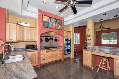 Full wraparound kitchen