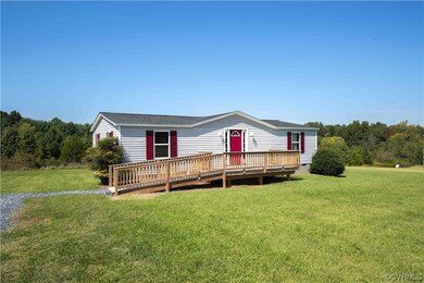 View of front of house featuring a front yard and