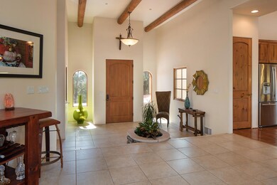 Grand Foyer With Viga Beams