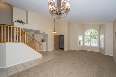 Bay window in Living/Dining area