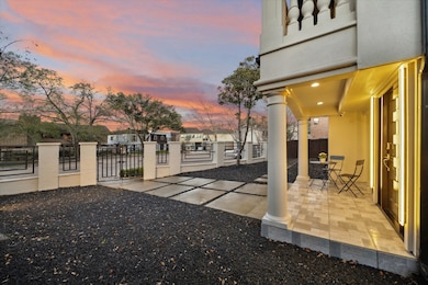 An impressive covered entry will welcome all who e