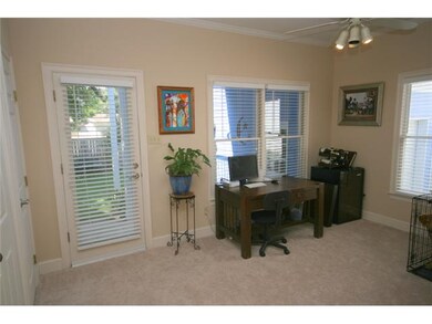 This bonus room makes a great office or den!