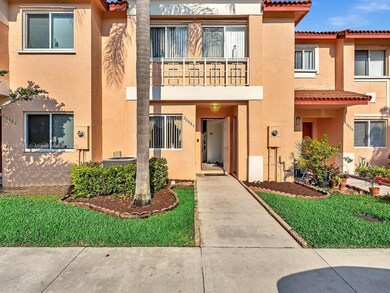 Front of townhome.