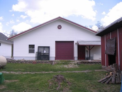 Back of garage