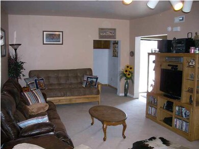 Opposite view of the living room.