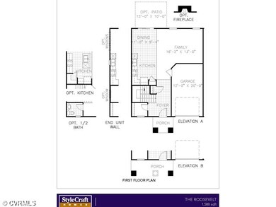 1st Floor Plan