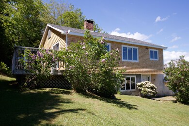 left side porch view