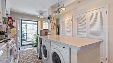 Washer dryer and storage areas