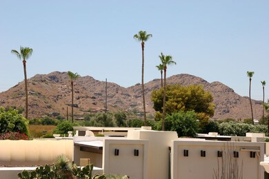Mummy Mountain View from Family Room/