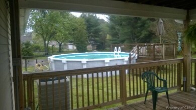 Above ground pool