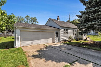 2 car attached garage