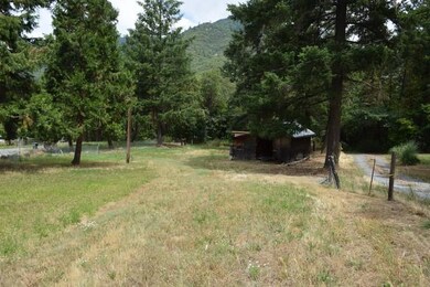 View from barn to Shop