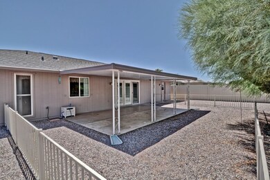 FENCED IN PATIO AREA