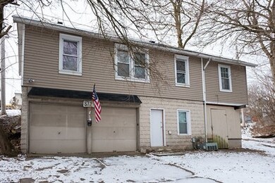Access the 2 car spacious garage from 5th Avenue.
